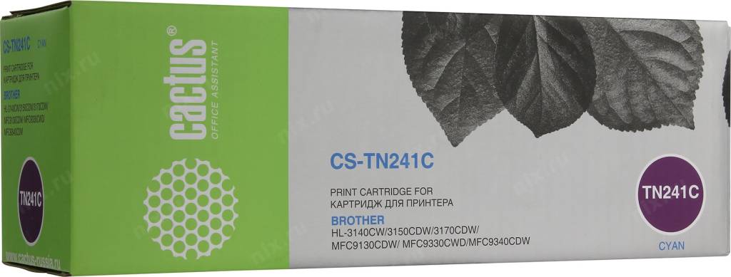  - Brother TN-241C Cyan (Cactus)  HL-3140/3150/3170/MCF9130/9330/9340