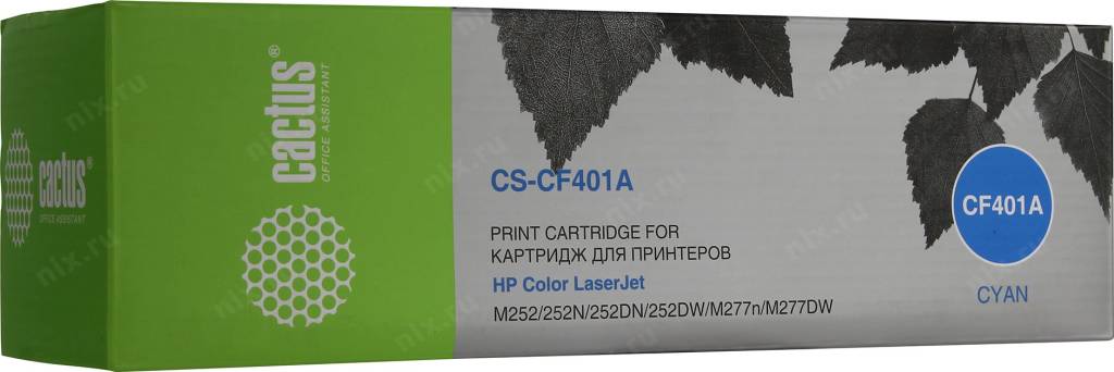  - HP CF401A Cyan (Cactus)  Color LJ M252/252N/252DN/252DW/M277n/M277DW