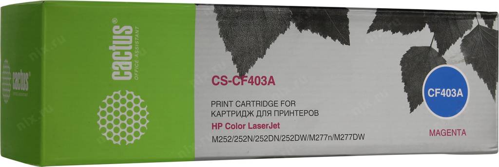  - HP CF403A Magenta (Cactus)  Color LJ M252/252N/252DN/252DW/M277n/M277DW CS-CF403A