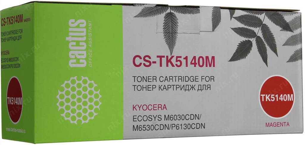  - CS-TK5140M Magenta (Cactus)  Kyocera Ecosys M6030cdn/M6530cdn/P6130cdn