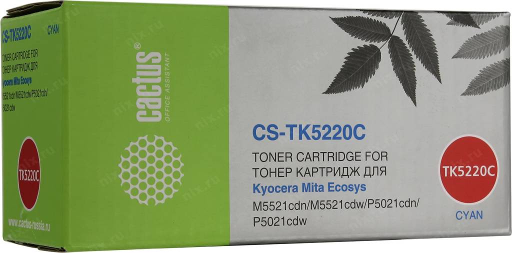  - Kyocera-Mita TK-5220C Cyan (Cactus)  Ecosys M5521cdn/M5521cdw/P5021cdn/P5021cdw