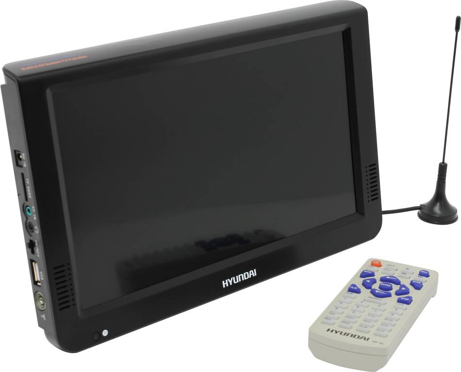  Hyundai[H-LCD1000] (LCD 10,1024x600,USB,microSD,DVB-T/T2,,1200)