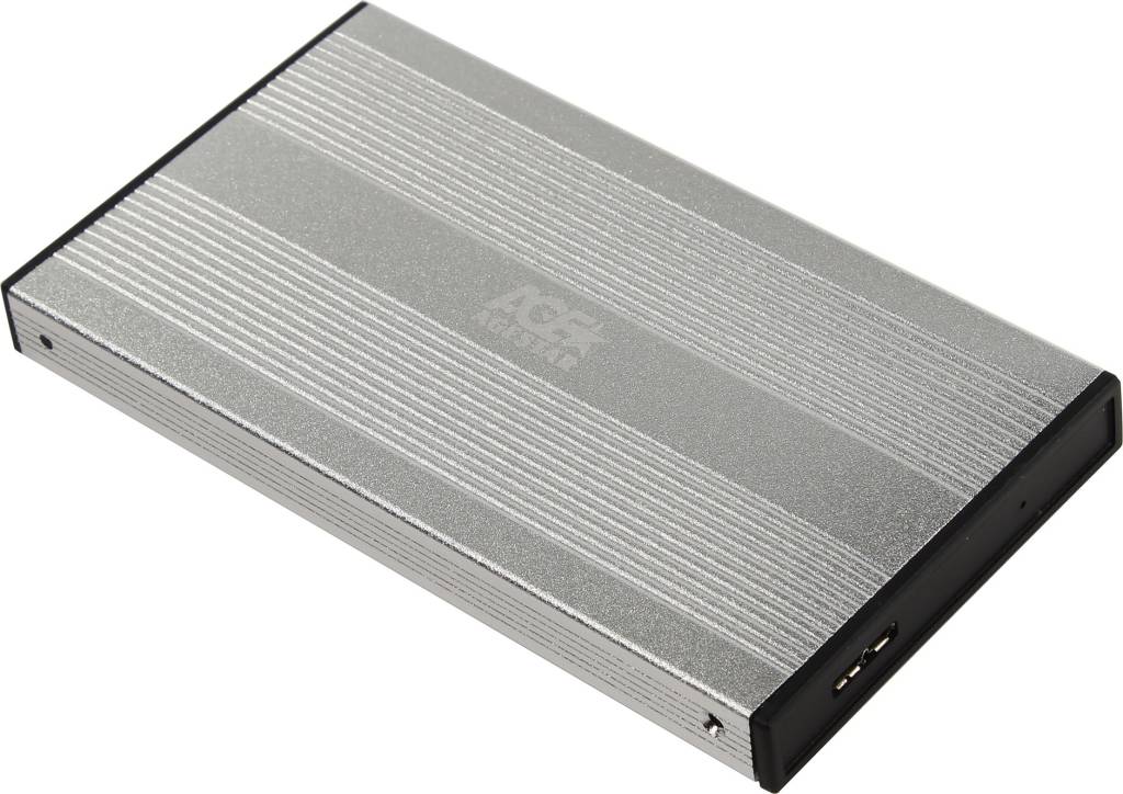    AgeStar [3UB2S-SV Silver](EXT BOX    2.5 SATA HDD, USB3.0)