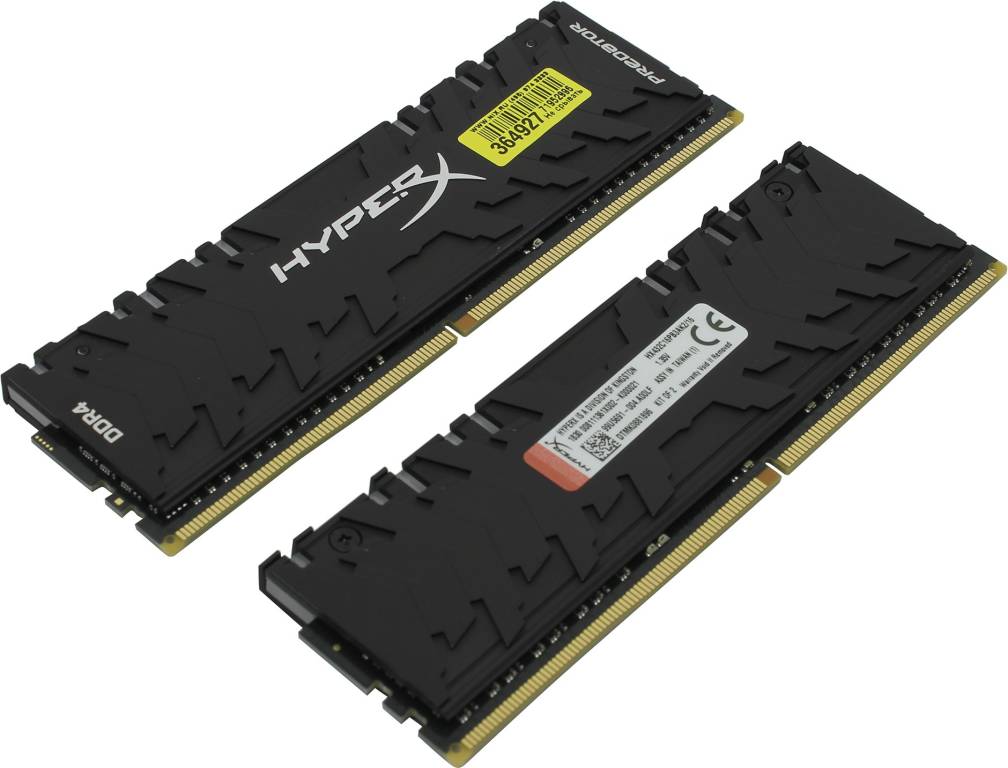    DDR4 DIMM 16Gb PC-25600 Kingston HyperX Predator [HX432C16PB3AK2/16] KIT 2*8Gb