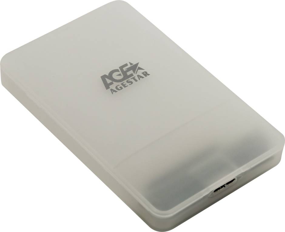    AgeStar [3UBCP3-White] (EXT BOX    2.5 SATA HDD, USB3.0)