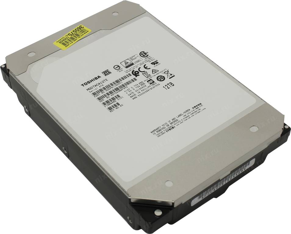купить Жесткий диск 12 Tb SATA-III Toshiba [MG07ACA12TE] 3.5” 7200rpm 256Mb