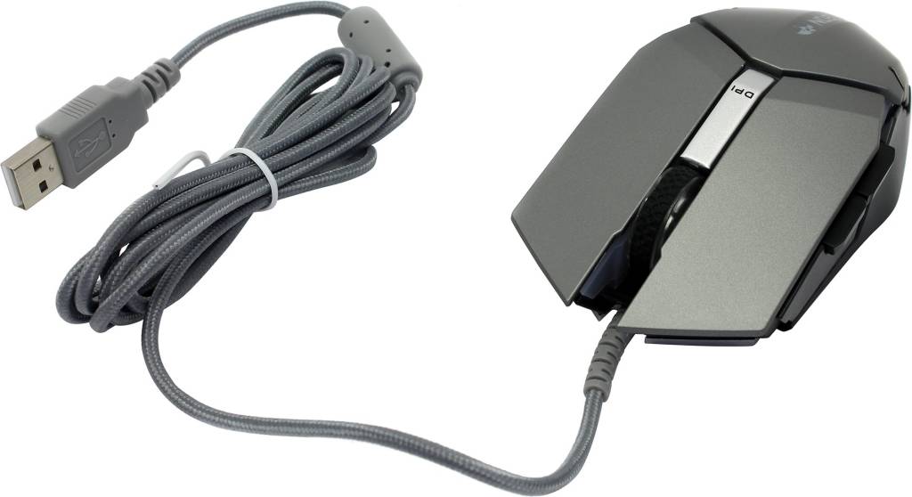  USB Jet.A Gaming Mouse [Panteon MS-63 Silver] (RTL) 6.( )
