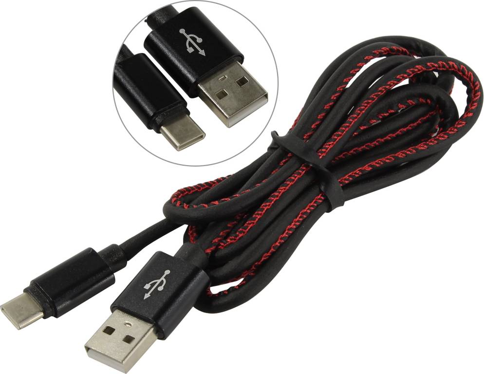   USB-- >USB-C 1.2.0 Smartbuy [iK-3112pu Black ]