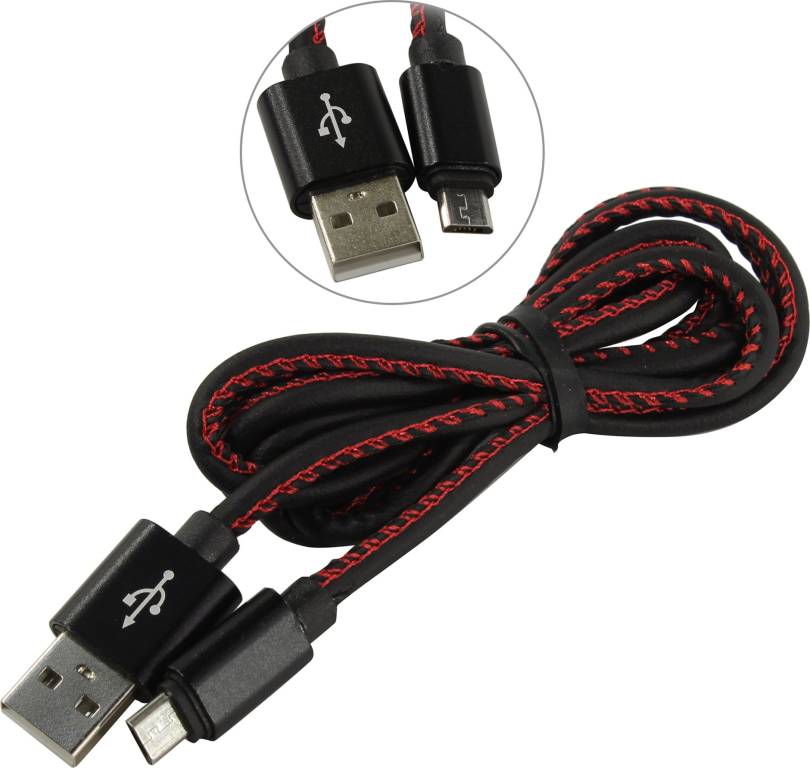   USB-- >micro-B 1.2.0 Smartbuy [iK-12pu Black]