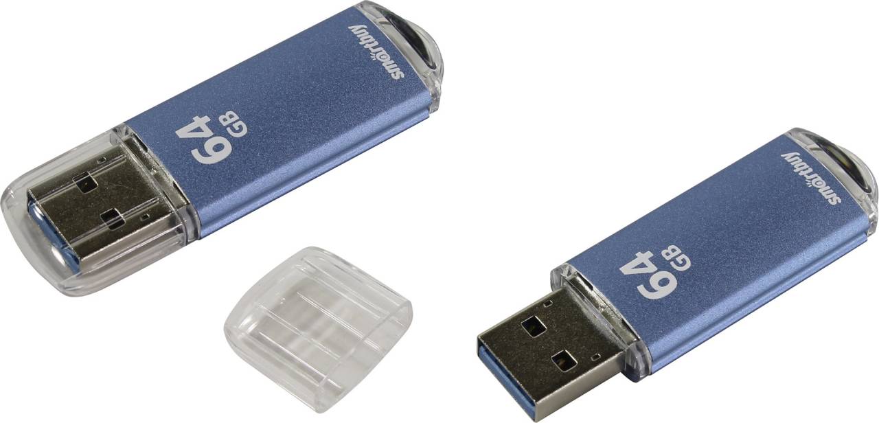   USB3.0 64Gb SmartBuy V-Cut [SB64GBVC-B3] (RTL)
