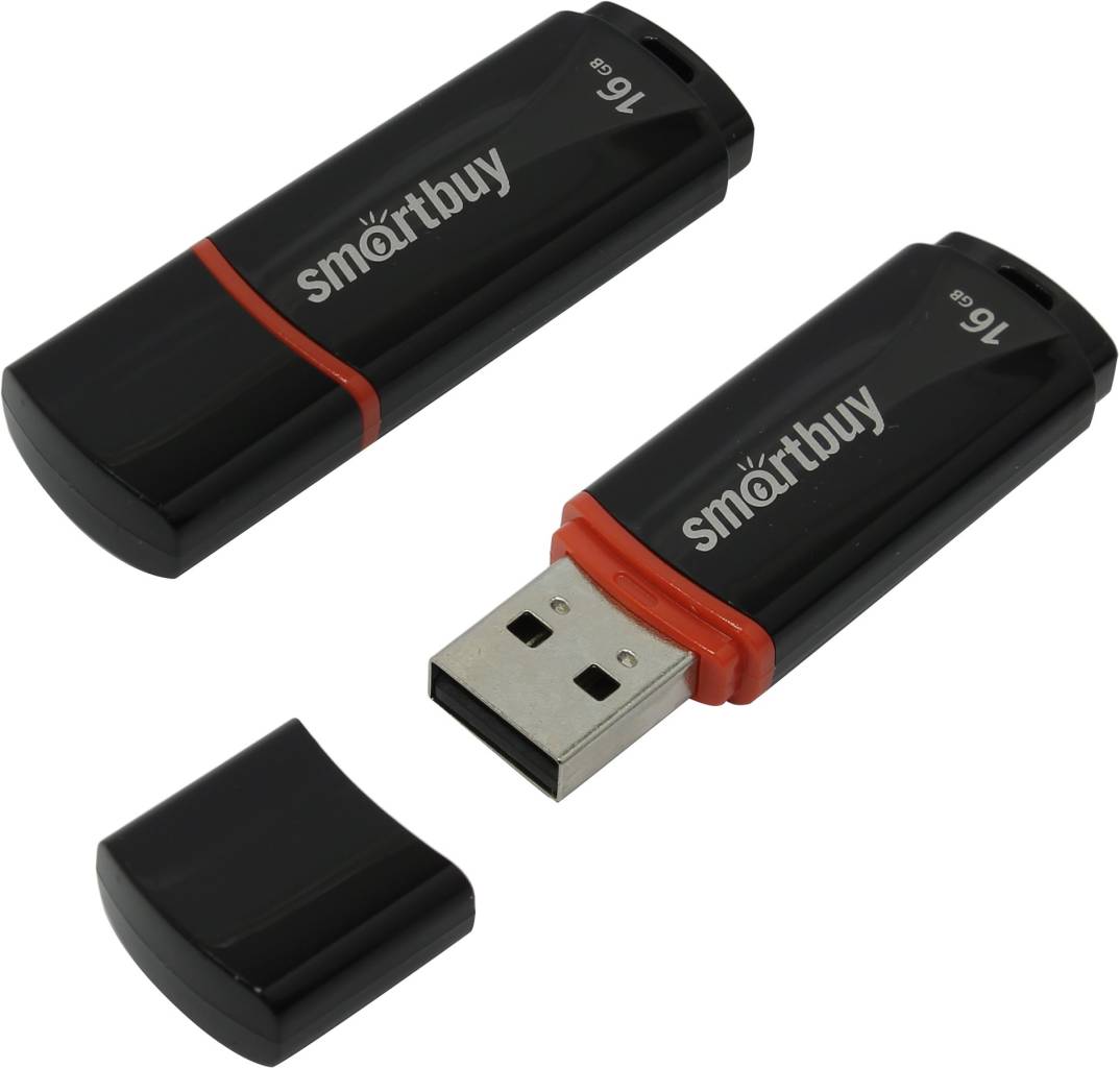   USB2.0 16Gb SmartBuy Crown [SB16GBCRW-K_] (RTL)