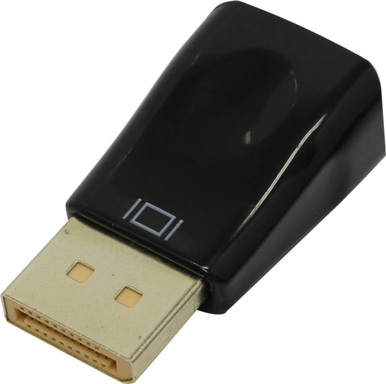 купить Переходник DisplayPort (M) - > VGA (15F) Cablexpert [A-DPM-VGAF-01]