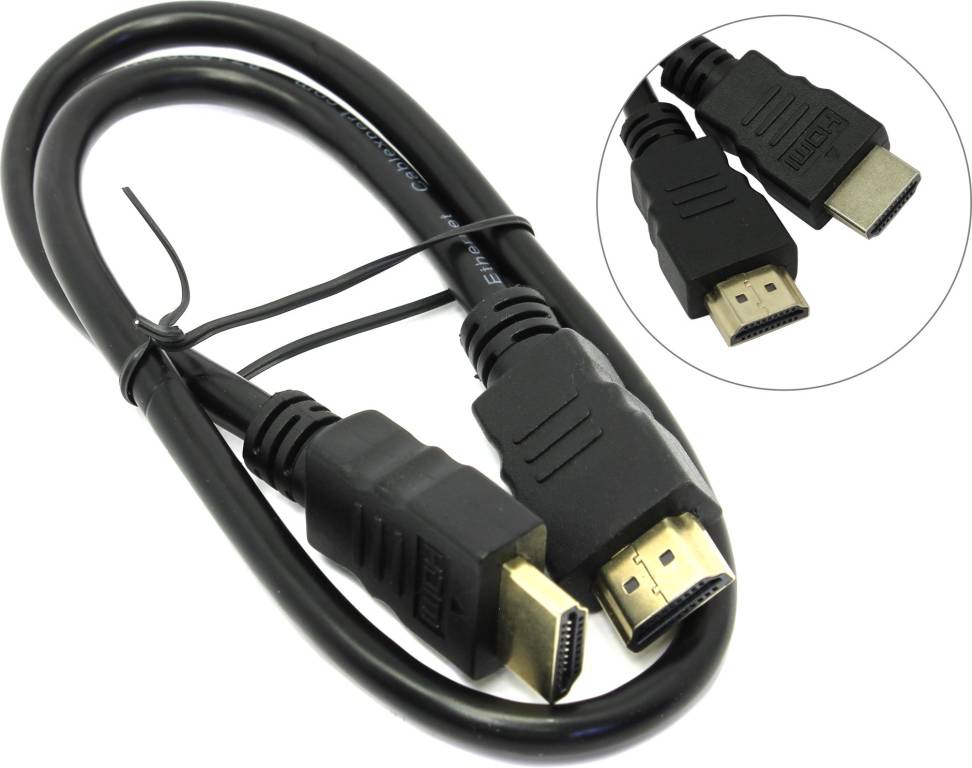 купить Кабель HDMI to HDMI (19M -19M)  0.5м v2.0 Cablexpert [CC-HDMI4-0.5M]