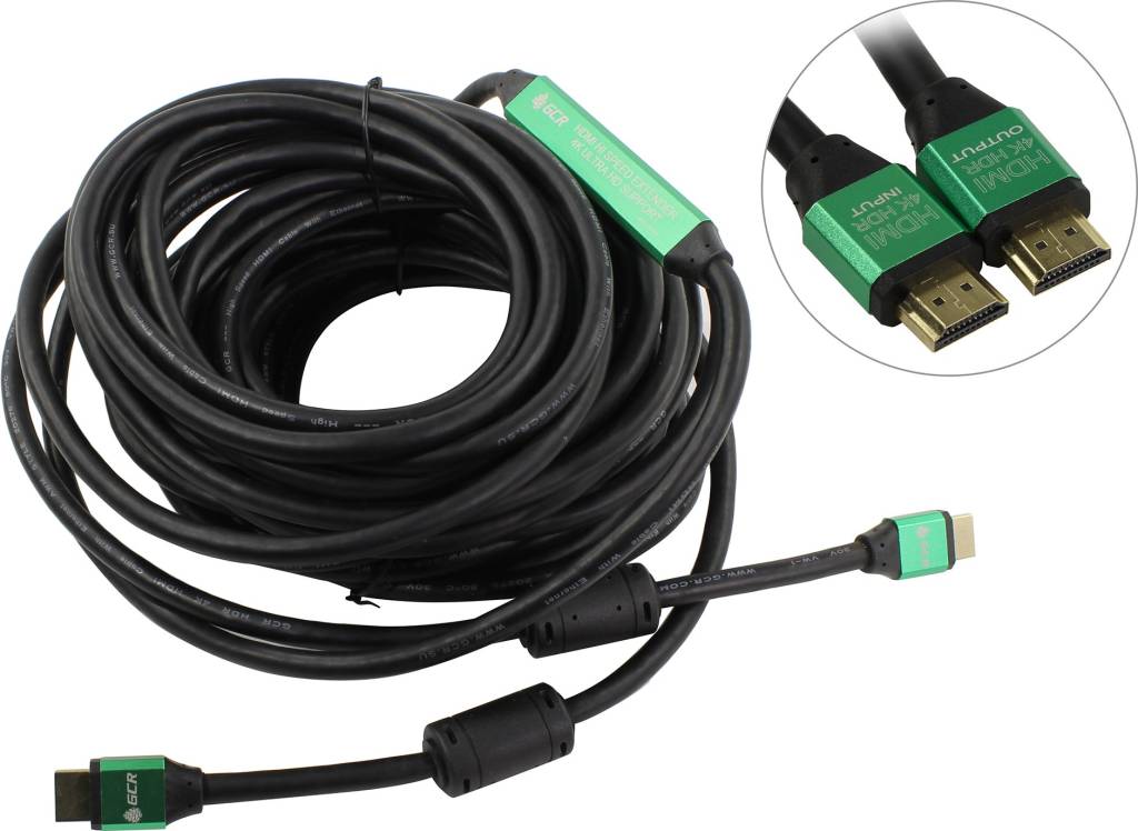   HDMI to HDMI (19M -19M) 15 v2.0 (2 ) () Greenconnect [GCR-50749]