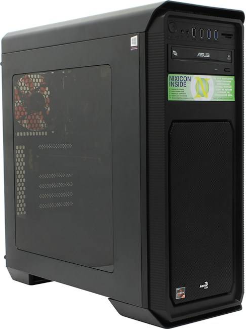   NIX X6100a/PREMIUM(X636CPGa): Ryzen 5 2600X/ 16 / 250  SSD+1 / 8  GeForce GTX1080