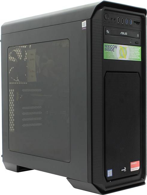   NIX X6100/ULTIMATE(X640RPGi): Core i7-8086K/ 16 / 512  SSD+3 / 8  GeForce RTX2080