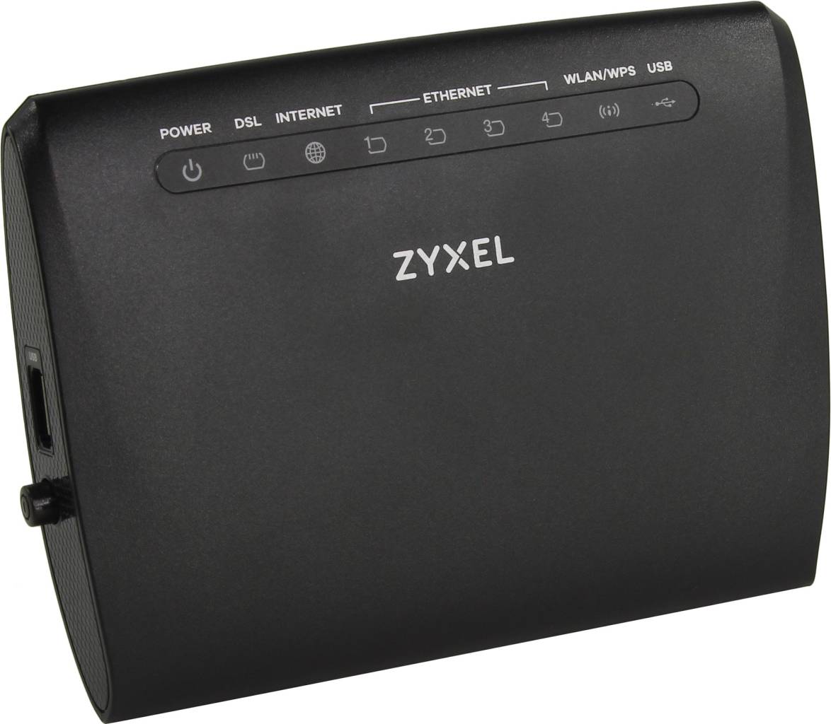   ZYXEL[VMG1312-B10D]Wireless VDSL Gateway(4UTP 100Mbps,1RJ11,1USB,802.11ab/g/n,300Mbps)