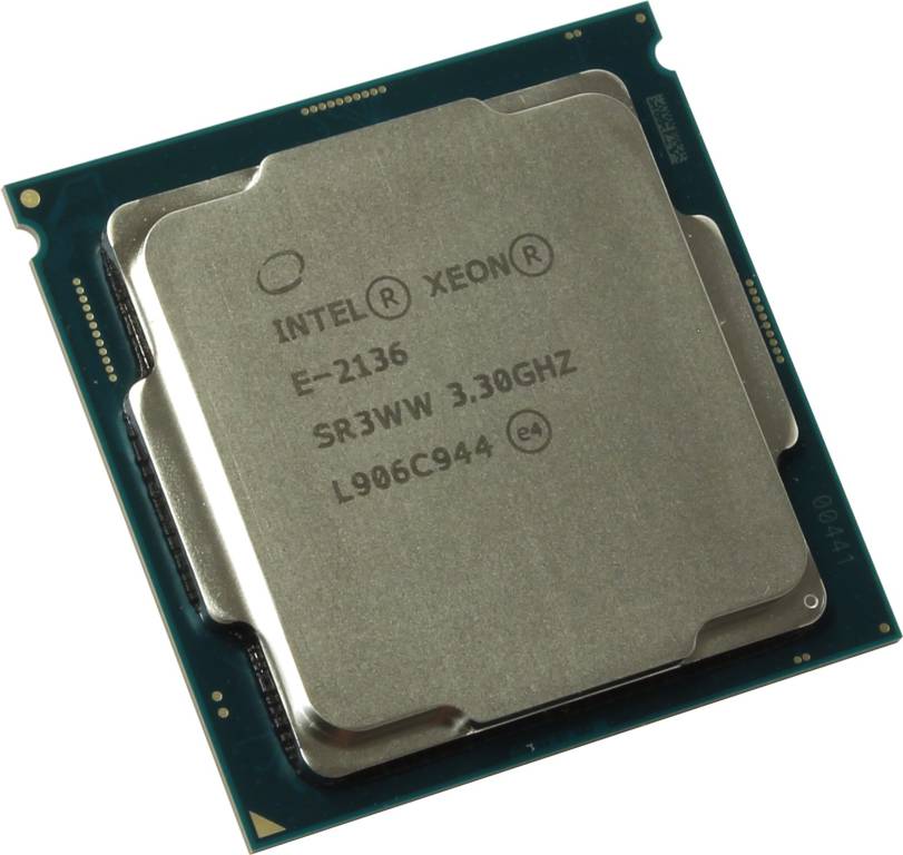   Intel Xeon E-2136 3.3 GHz/6core/1.5+12Mb/80W/8 GT/s LGA1151