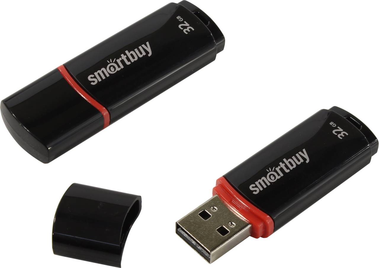   USB2.0 32Gb SmartBuy Crown [SB32GBCRW-K_] (RTL)