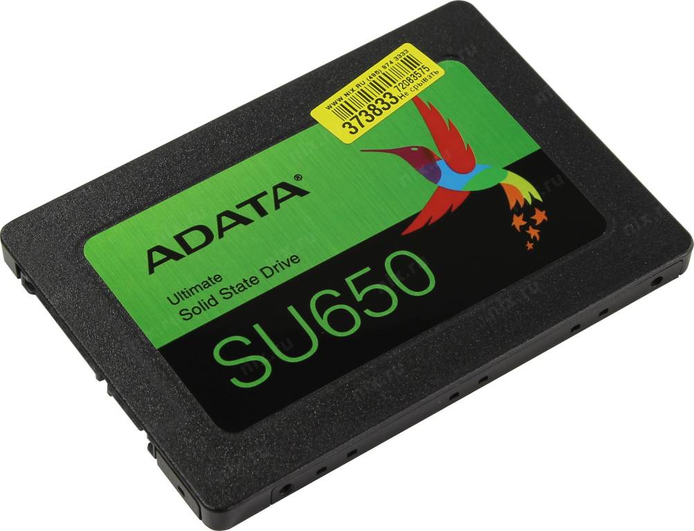   SSD 240 Gb SATA-III ADATA Ultimate SU650 [ASU650SS-240GT-R] 2.5 3D TLC