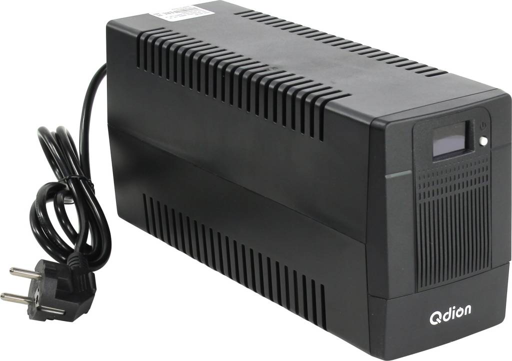  UPS 850VA Qdion QDV850-RJ45-USB+  /RJ45, LCD ()