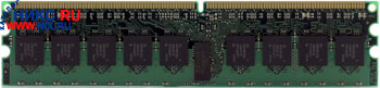    DDR-II DIMM 1024Mb PC-3200 Kingston (KIT2*512) ECC Registered+PLL, Low Profile