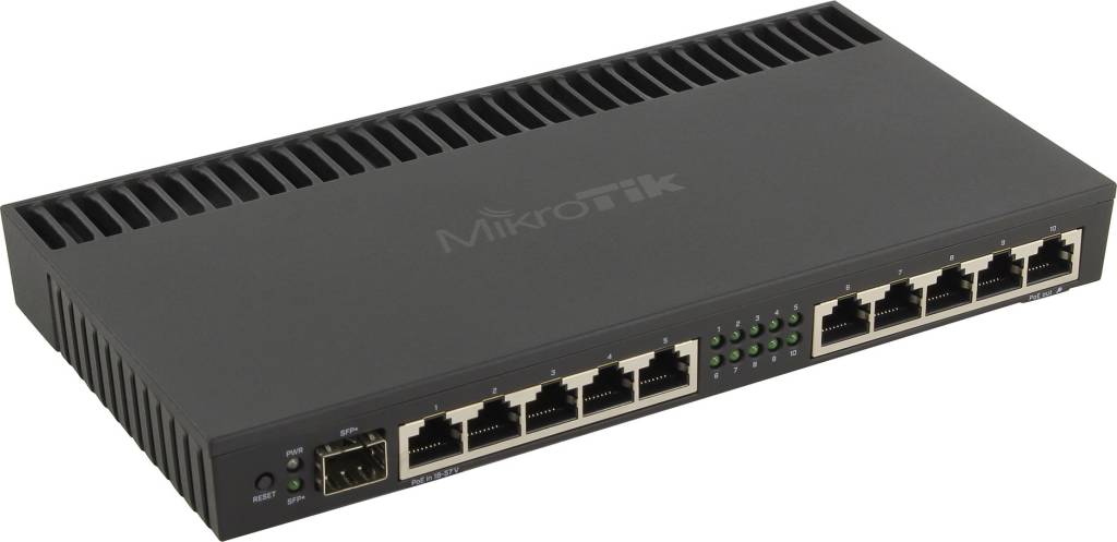   MikroTik [RB4011iGS+RM] RouterBOARD (10UTP 1000Mbps + 1SFP)