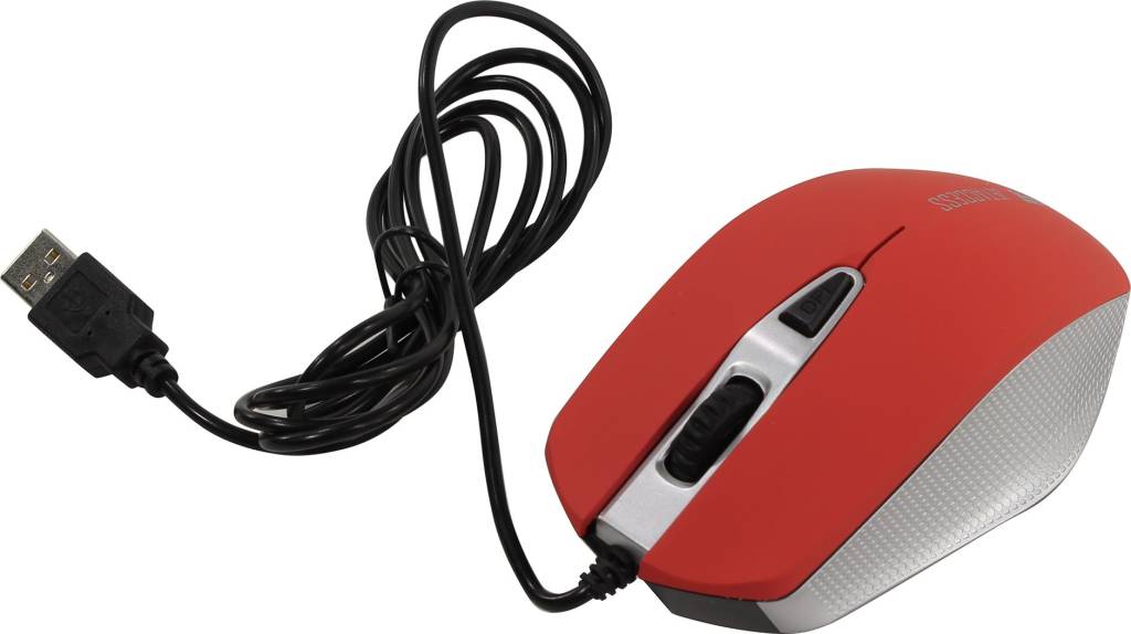   USB Jet.A Comfort Optical Mouse [OM-U60 Red] USB 4.( )