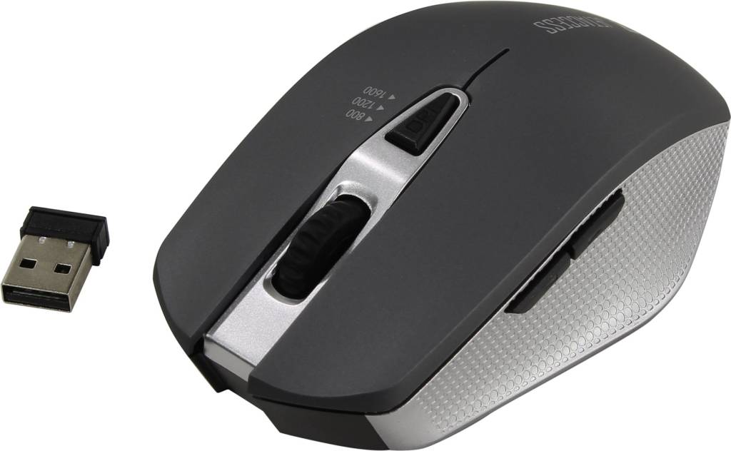   USB Jet.A Comfort Wireless Optical Mouse [OM-U60G Grey] (RTL) 6.( ), 