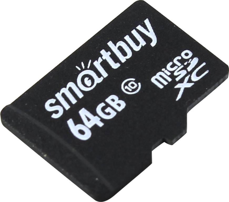    microSDXC 64Gb SmartBuy [SB64GBSDCL10-00LE] Class10