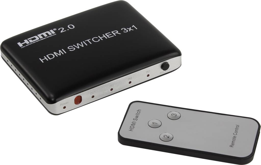   Orient [HS0301H-2.0] HDMI Switcher (3in - > 1out, ver2.0, ) + ..