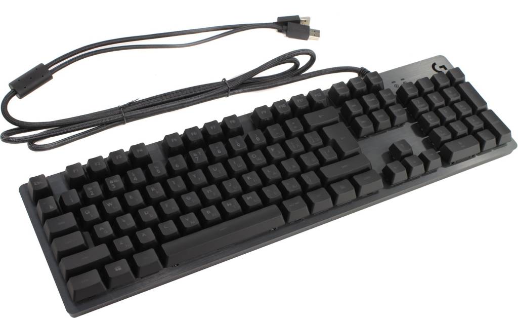   USB Logitech RGB Mechanical Gaming Keyboard G512 Carbon [920-008747]