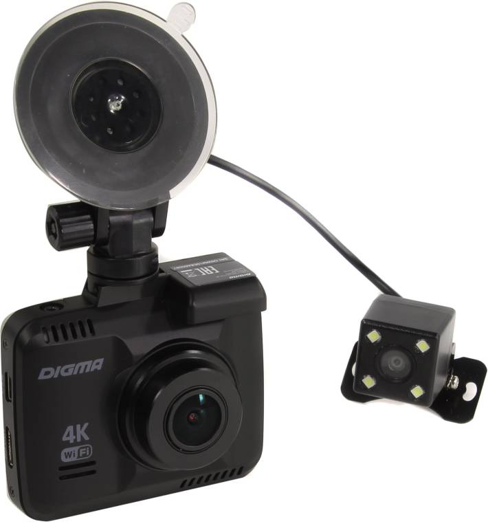   Digma FreeDrive 600-GW DUAL 4K[Black](2xCam,28802160/720x480,150,LCD2.4,GPS,G-se