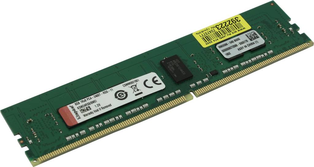    DDR4 RDIMM  8Gb PC-19200 Kingston [KSM24RS8/8MEI] CL17 ECC Registered