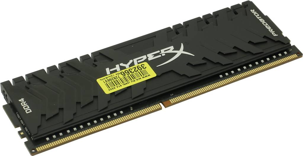    DDR4 DIMM  8Gb PC-26600 Kingston HyperX Predator [HX433C16PB3/8] CL16
