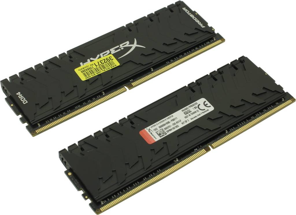    DDR4 DIMM 32Gb PC-25600 Kingston HyperX Predator [HX436C17PB3K2/32] KIT 2*16Gb CL17