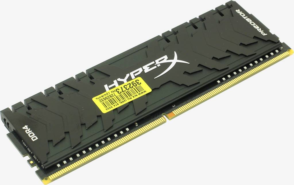    DDR4 DIMM  8Gb PC-32000 Kingston HyperX [HX440C19PB3/8] CL19