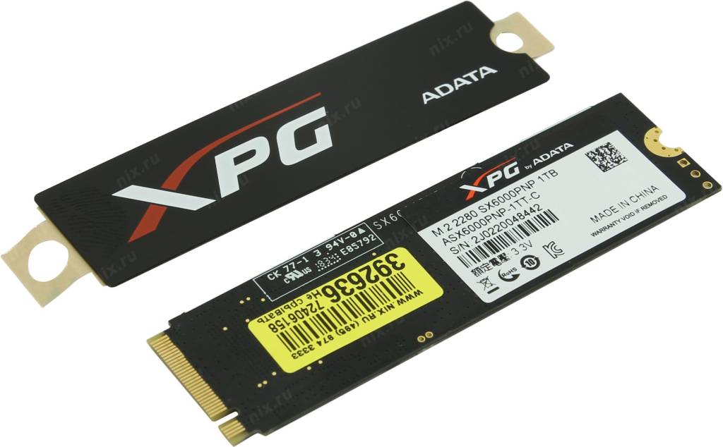   SSD 1 Tb M.2 2280 M ADATA XPG SX6000 Pro [ASX6000PNP-1TT-C]