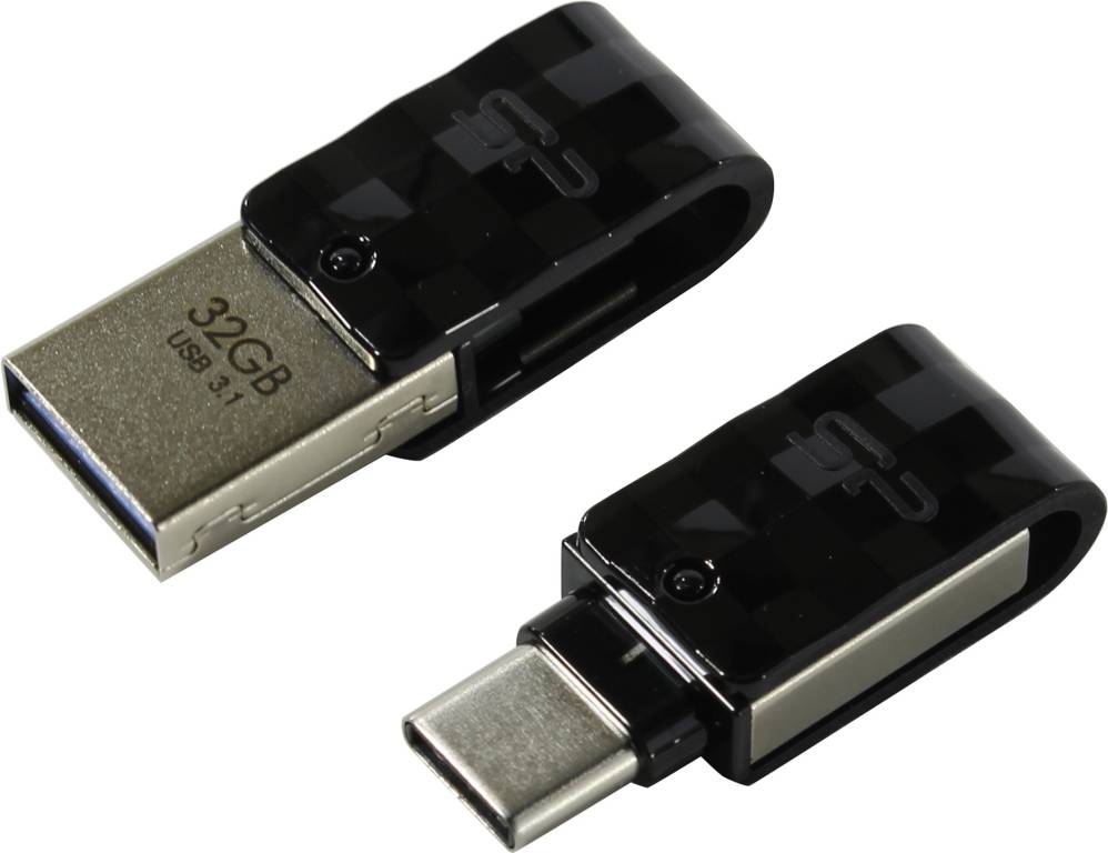  USB3.1/USB-C OTG 32Gb Silicon Power Mobile C31 [SP032GBUC3C31V1K] (RTL)
