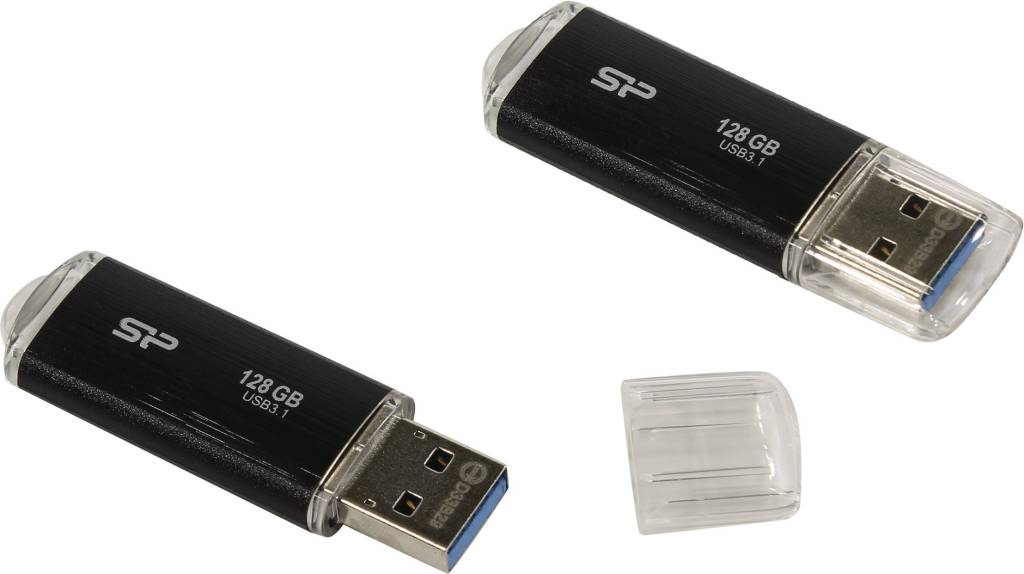   USB3.1 128Gb Silicon Power Blaze B02 [SP128GBUF3B02V1K] (RTL)