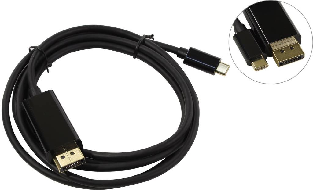   USB-CM to DisplayPort(M) Adapter 1.8 VCOM [CU422C] (RTL)