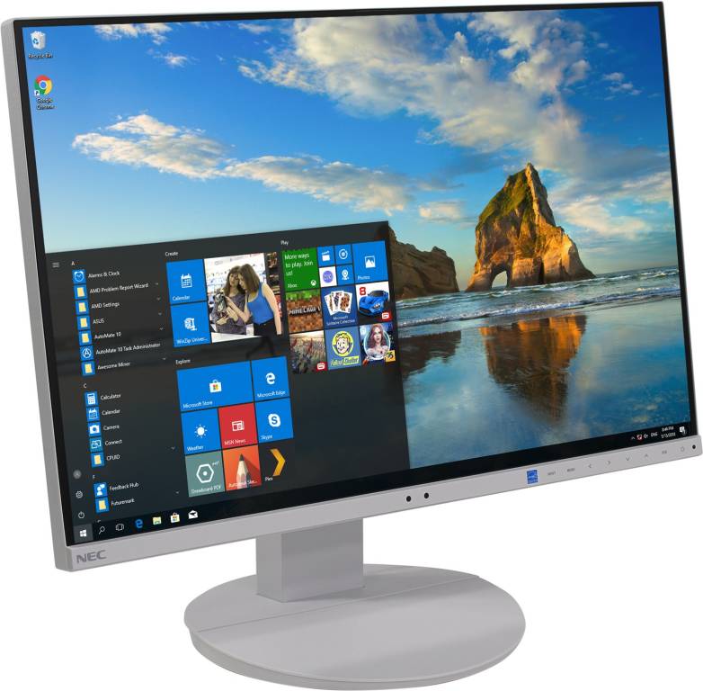   24 NEC EA241WU[White]  (LCD,Wide,1920x1200,D-Sub,DVI,HDMI,DP,USB3.0 Hub)