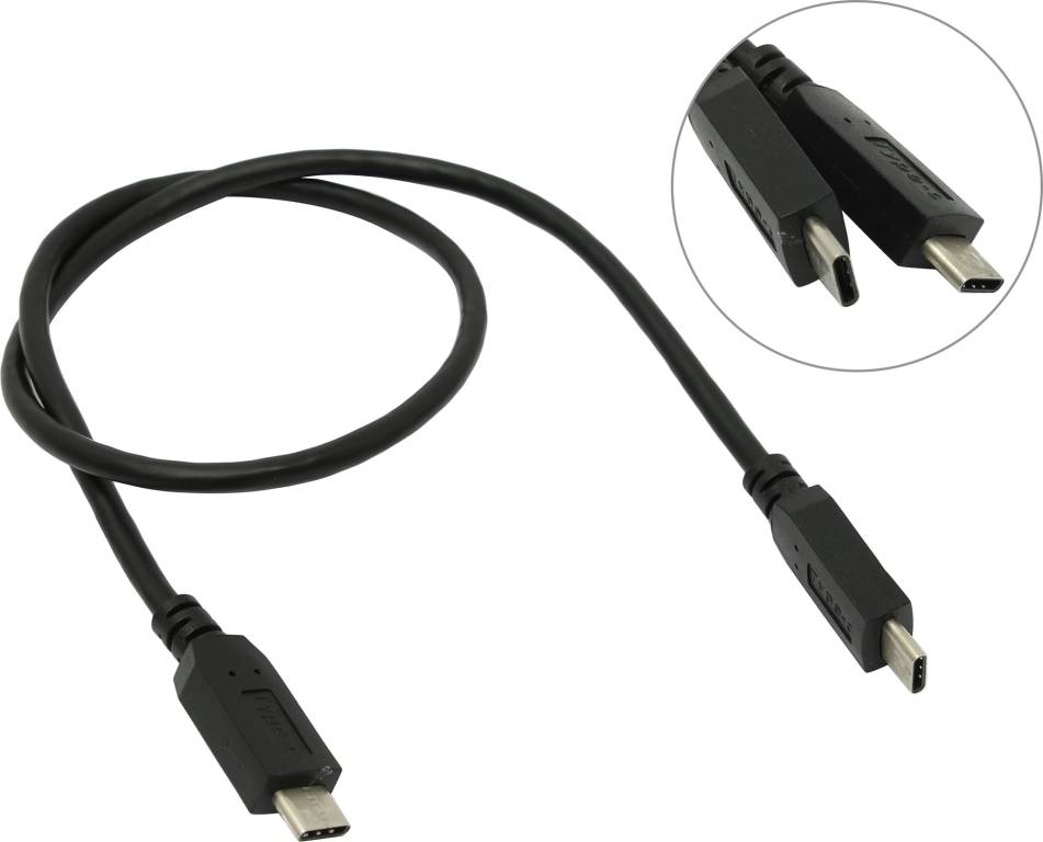   USB-C M-- >USB-C M 0.5 Orient [UC-405]