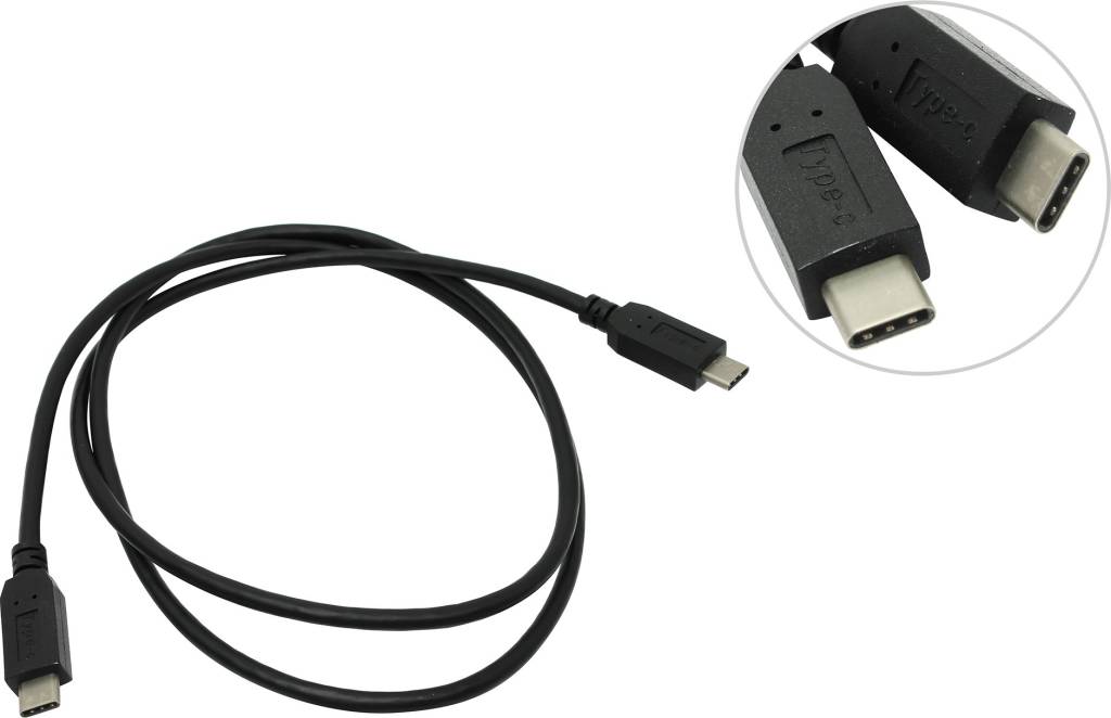 купить Кабель USB-C M-- >USB-C M 1.0м Orient [UC-410]