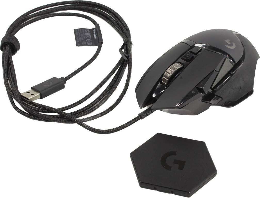   USB Logitech G502 HERO Mouse USB 10.( ) [910-005470]