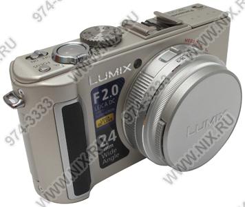    Panasonic Lumix DMC-LX3-S[Silver](10.1Mpx,24-60mm,2.5x,F2.0-F2.8,JPG/RAW,50Mb+0Mb SD