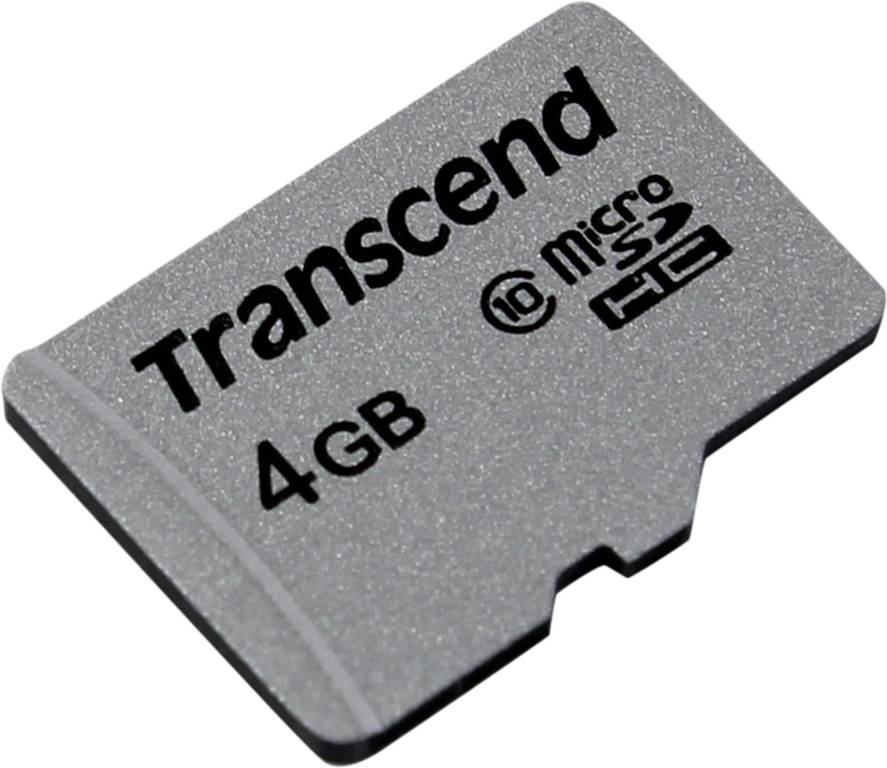    microSDHC  4Gb Transcend [TS4GUSD300S] Class 10