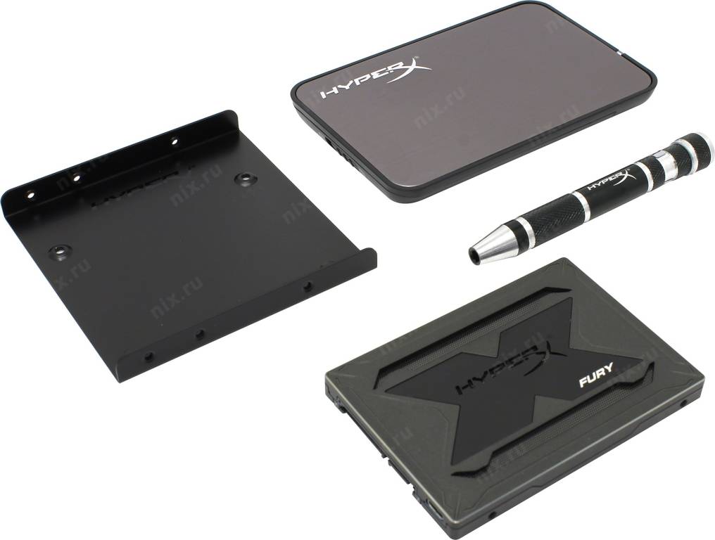  SSD 960 Gb SATA-III HyperX FURY RGB [SHFR200B/960G] 2.5