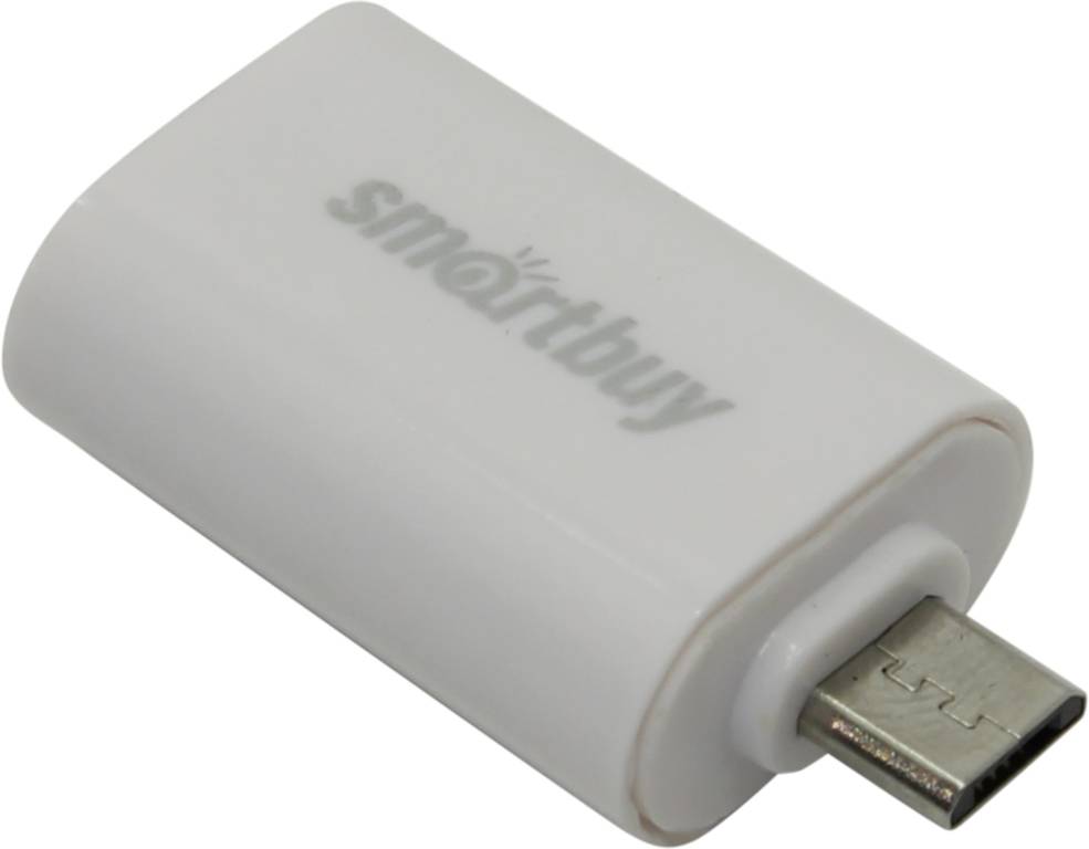 купить Адаптер USB AF -- > micro-B OTG Smartbuy [SBR-OTG-W]