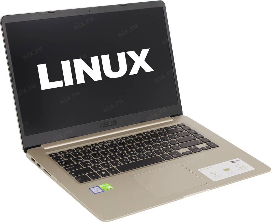   ASUS VivoBook S S510UN [90NB0GS1-M08980] i5 7200U/8/1Tb+128SSD/WiFi/BT/Linux/15.6/1.61 